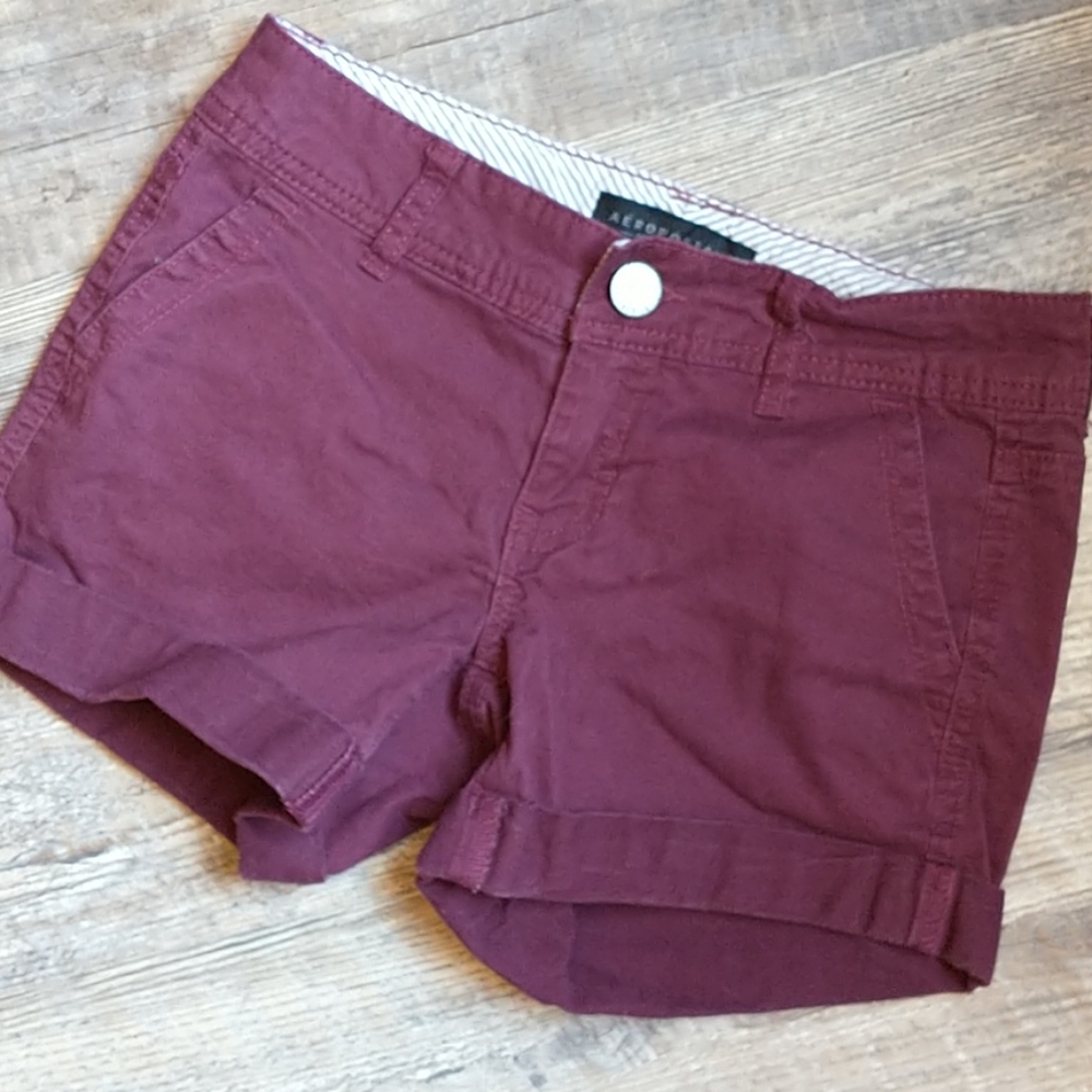 Aeropostale Midi Twill Shorts - Size 000